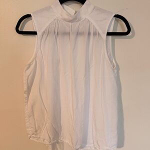 Anthropologie white Sleeveless Blouse